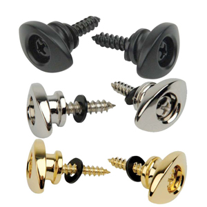 Elliptical End Pin Strap Button