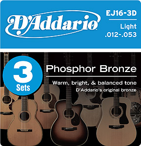 Daddario EJ16 (3 Sets)