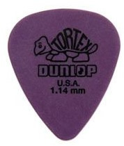Dunlop Purple 1.14mm Thickness Tortex (72 Picks) [4181114]