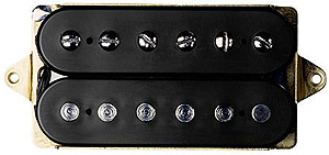 Dimarzio Eric Johnson Custom Bridge - Black [DP212BK]