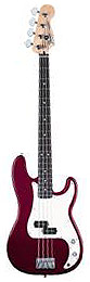 Fender Standard P Bass® - Chrome Red with Gig Bag [0146100309]