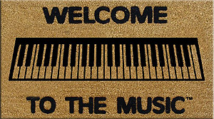 DR Welcome to the Music Doormat - Keyboard [MK1]