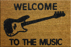 DR Welcome to the Music Doormat - Bass [MB1]