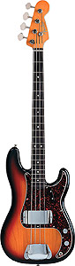 Fender American Vintage 62 P Bass® - 3-Color Sunburst with Case [0190116800]