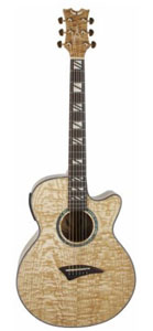 Dean Performer Acoustic Electric Guitar Quilt Ash Gloss Natural [pe qa gn]