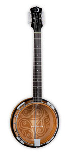 Luna Guitars 6-String Celtic Banjo [bgb cel 6]