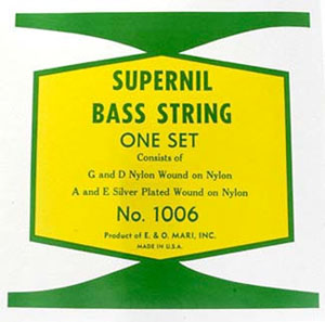 LaBella 1006 Supernil Nylon Wound Double Bass Strings [1006]