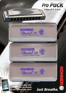 Hohner Special 20 Harmonica Pro Pack [3P560]