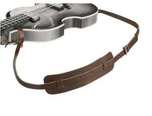 Hofner H65/50 - Dark Brown Strap [H65/50]
