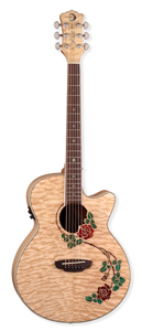 Luna Guitars Flora Rose [FLO RSE]