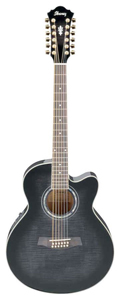 Ibanez AEL2012E - Transparent Black Sunburst [AEL2012ETKS]