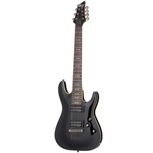 Schecter Omen-7 Black [OMEN-7 BLK]