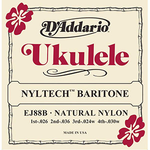 Daddario EJ88B Nyltech Ukulele Baritone Strings [EJ88B]