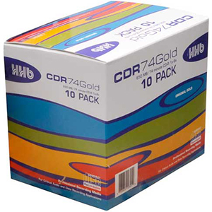 HHB CDR-74 Gold 10 Pack [HHB-CDR74GOLD ]