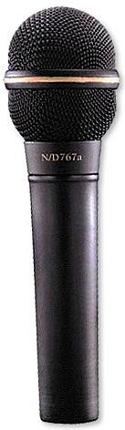 Electro Voice N/D-767a w/  20ft  Whirlwind mic cable