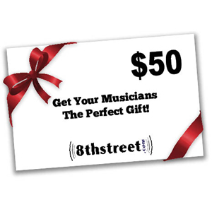 8th Street Music $50 Gift Certificate