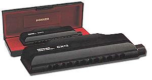 Hohner 7545 CX12-Blk  Chromonica [CX-12 C]