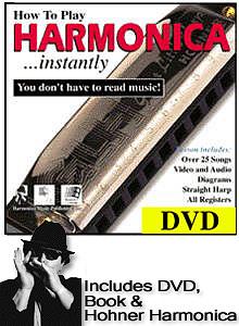 Hohner How To Play Harmonica... instantly! [3300-dvd]