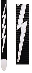 Levys DM5 Lightning Bolt Black [DM-BLK]