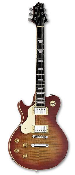 Samick Greg Bennett AV3LH Cherry Sunburst Finish [AV3LH-CS]