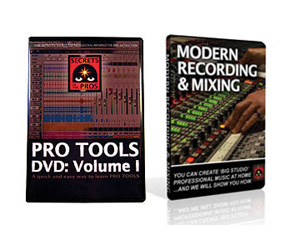 Secrets of the Pros Pro Tools DVD Vol. 1 & Modern Recording & Mixing DVD