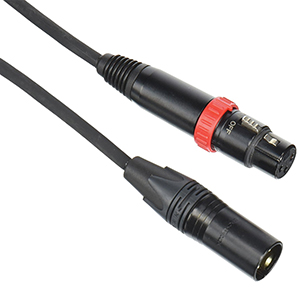 Peavey Low Z Microphone Cable with Switch - 25 Foot