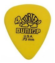 Yellow .73mm Thickness Tortex (72 Picks)