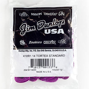 Purple 1.14mm Thickness Tortex (72 Picks)