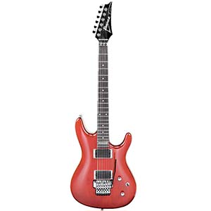 JS100 Joe Satriani Transparent Red  Finish