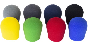 Peavey 8 Color Coded Windscreens  (8-pack)