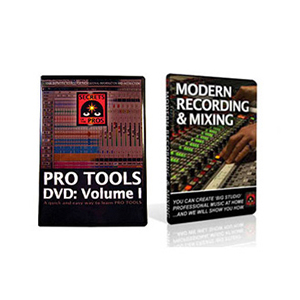 Pro Tools DVD Vol. 1 & Modern Recording & Mixing DVD