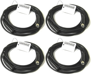 EMC20 (4-Pack) - 20ft XLR Cables