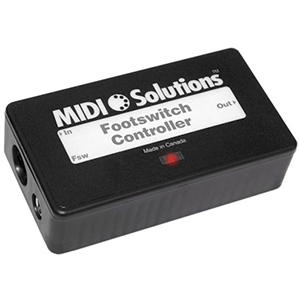 MIDI Solutions Footswitch Controller