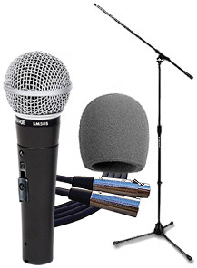 SM58S Classic Mic Pack with On-Off Switch