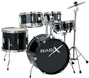 JU-3 - Junior Drum Set Black