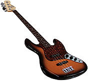 GMP Replica Mini Jazz Bass Sunburst - Replica Model