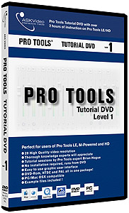 Pro Tools Tutorial DVD - Level 1