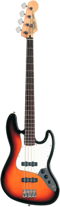 Standard Jazz Bass® Fretless - Brown Sunburst - Rosewood
