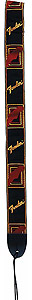 Monogrammed Strap - Black/Yellow/Red