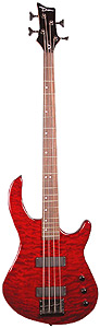 Edge 1 Quilted Top - Transparent Red