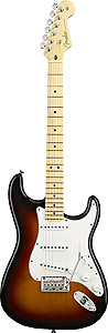 American Standard Stratocaster 3-Color Sunburst w/ Case - Maple