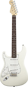 American Standard Stratocaster Left Handed - Olympic White