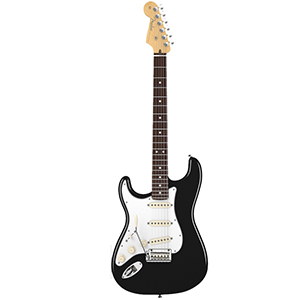 American Standard Stratocaster Left Handed - Black