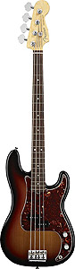American Standard P Bass - 3-Color Sunburst with Case - Rosewood