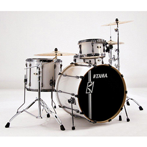 Superstar Hyper Drive 4-Piece Drum Kit - Sugar White