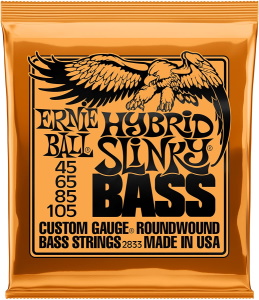 Ernie Ball 2833 Bass Hybrid Slinky Round Wound