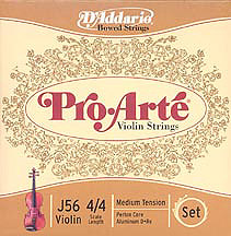 J56 Violin Strings 4/4 Medium