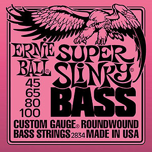 2834 Bass Super Slinky Round Wound