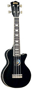 ULP-30BK Classic Guitar Shape Ukulele