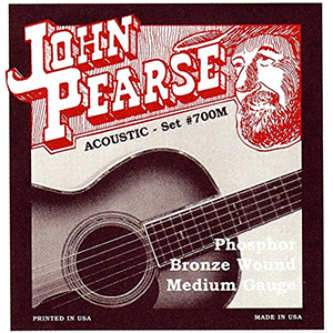 John Pearse 700M Acoustic Phosphor Bronze Med